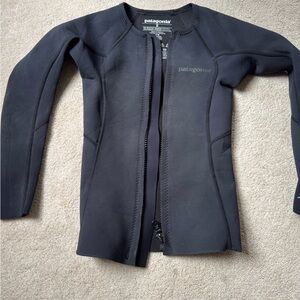 Patagonia Black Full-Zip wet suit Jacket